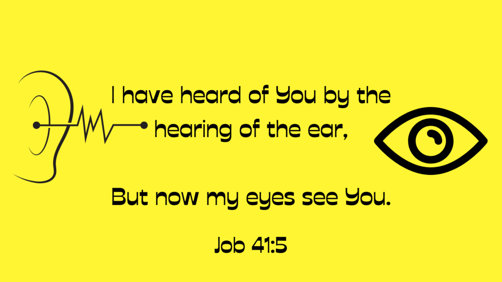 the book of Job (Chapter 41:5)