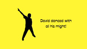david celebrated the presence of God