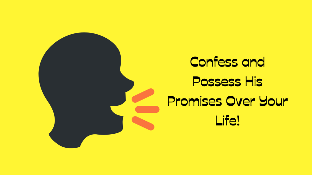 Confess and Possess His Promises
