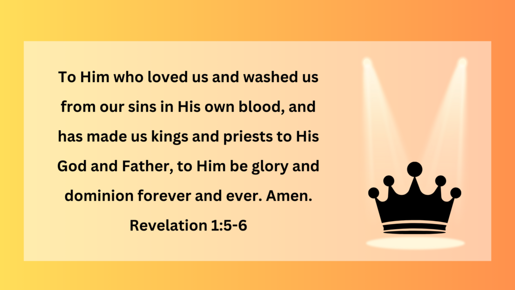 by the blood of Jesus