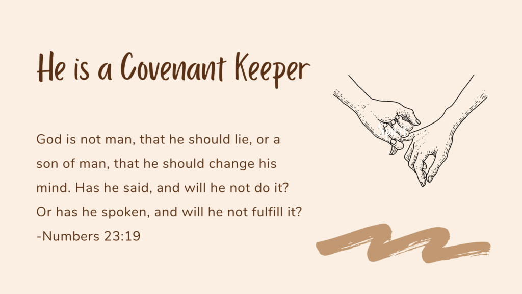 covenant keeping God