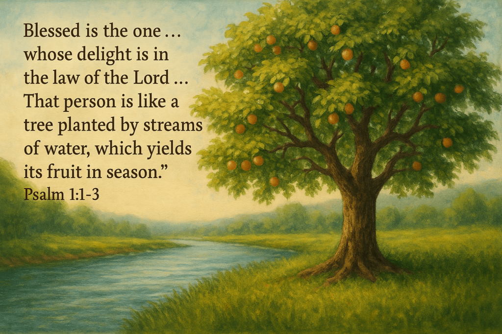 blessed are the one who delight in His law